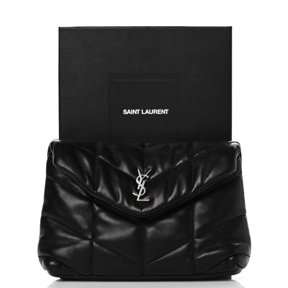 SAINT LAURENT Loulou Puffer Pouch